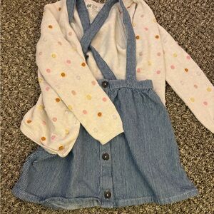 EUC H&M / cat & jack 5T outfit